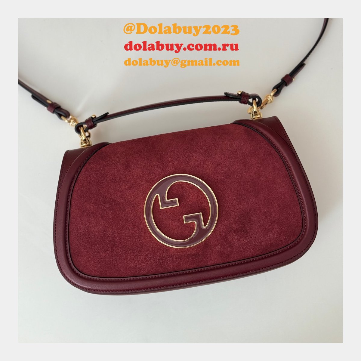 Designer Replica 815719/815711/815715 Gucci Blondie Shoulder Top Handle Bag