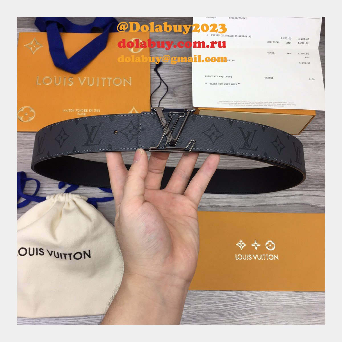 Knockoff Cheap Louis Vuitton Belts From 40mm China