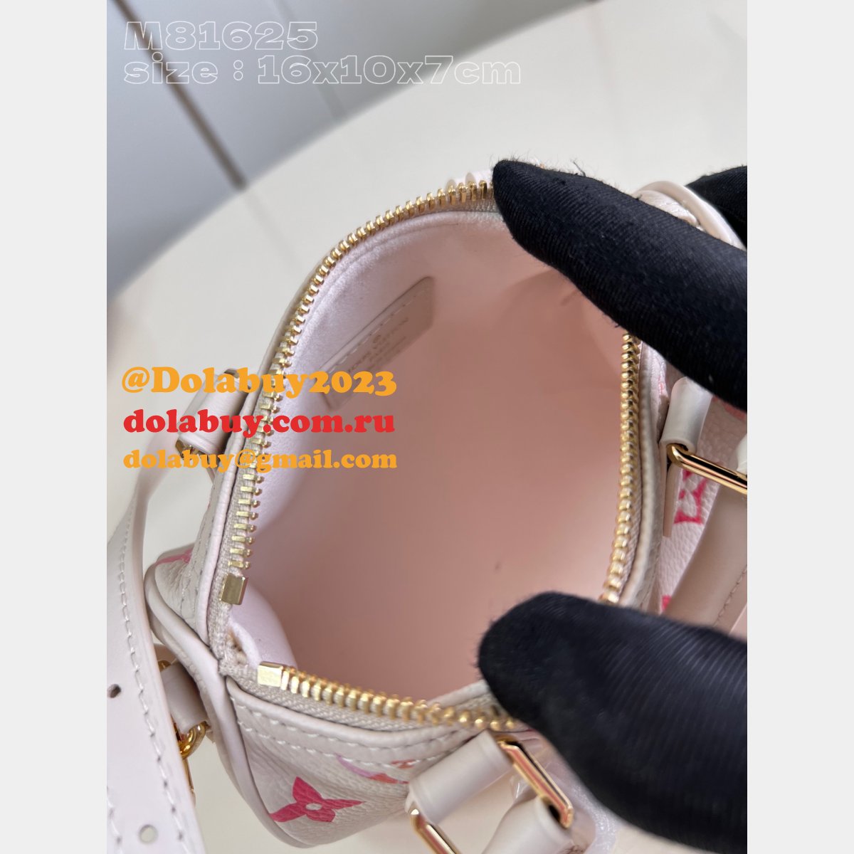 Perfect Louis Vuitton M81625 Nano Speedy 1:1 Mirror Fake Bag