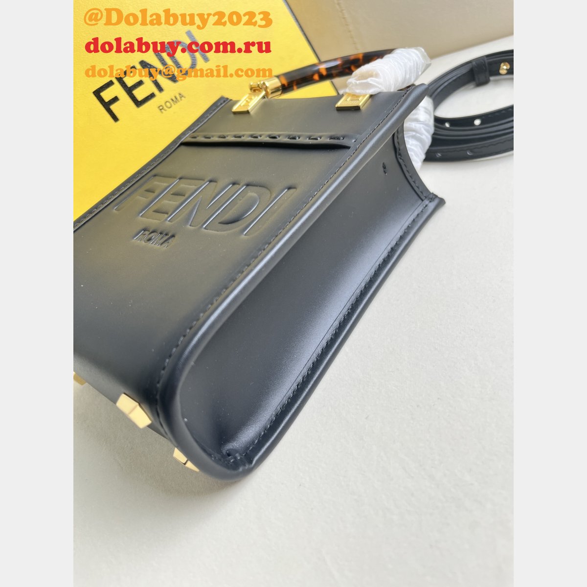 7 Star FENDI ROMA Sunshine mini handbag