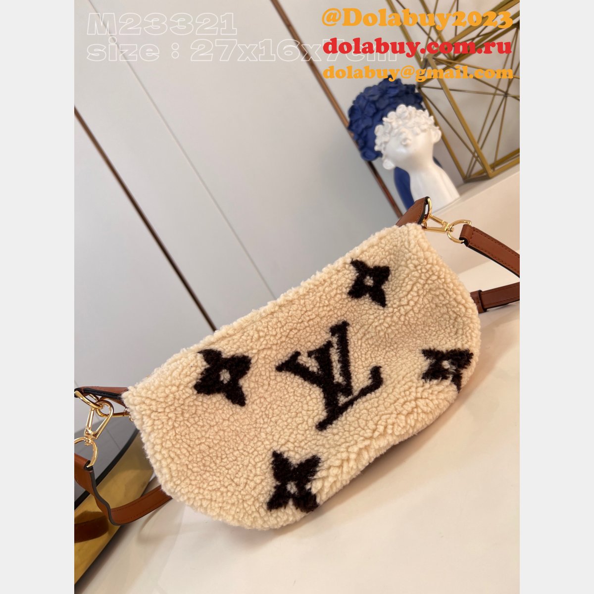 LV SKI 1:1 Mirror M23321 Louis Vuitton Over The Moon Bag