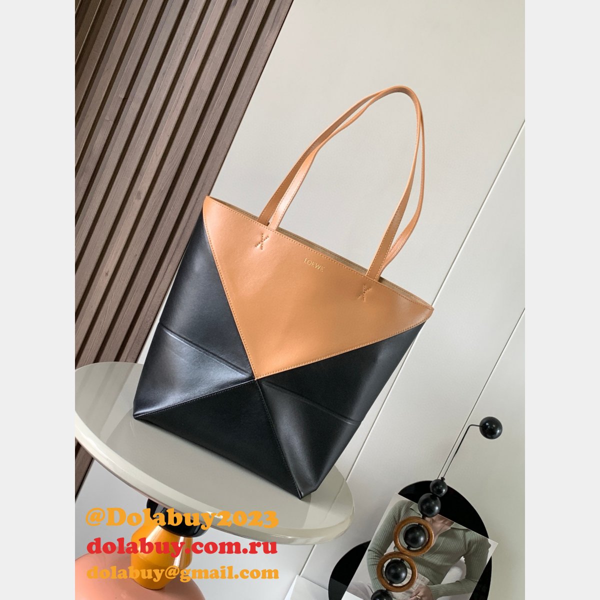 High Quality loewe puzzle Fold Medium tote bag 31CM