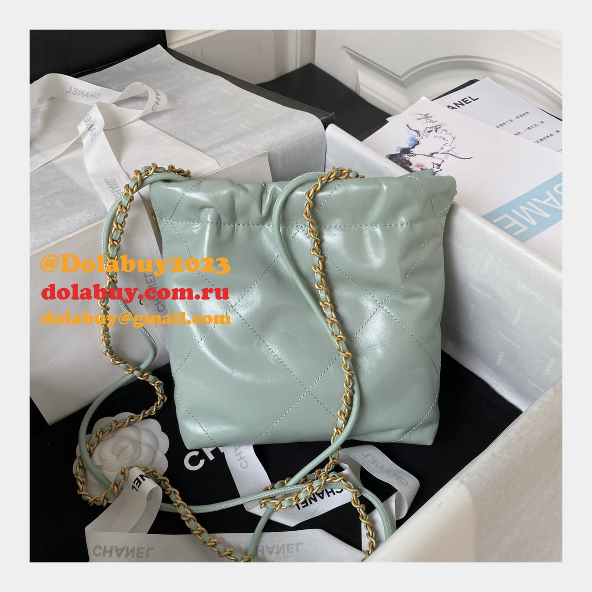 7 Star CC Wholesale AS3980 CALFSKIN CC BAG 20CM