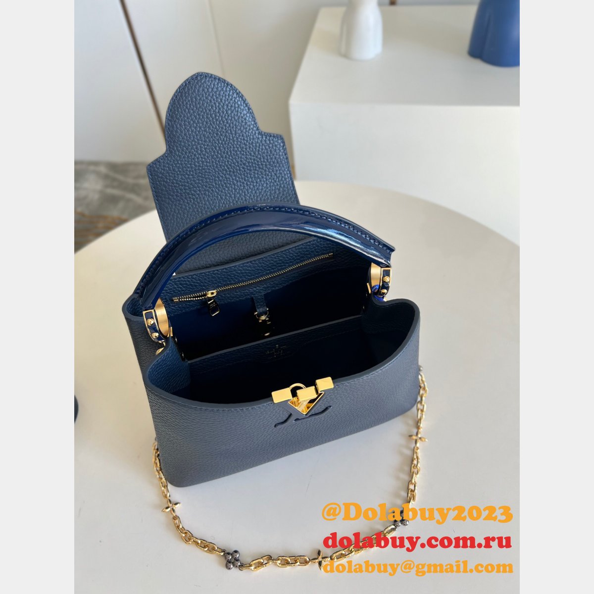 Shop Wholesale Louis Vuitton Replicas Capucines M59209/M59065 Handbag
