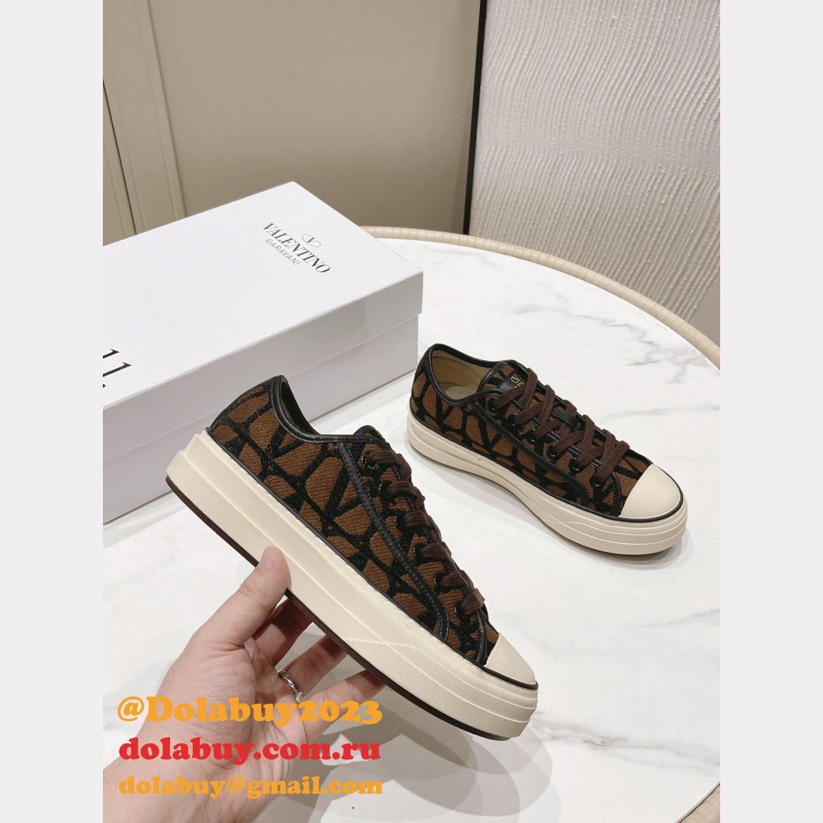 Replica Valentino One Stud Vlogo 3D TPU Casual Sneakers AAA+ Shoes