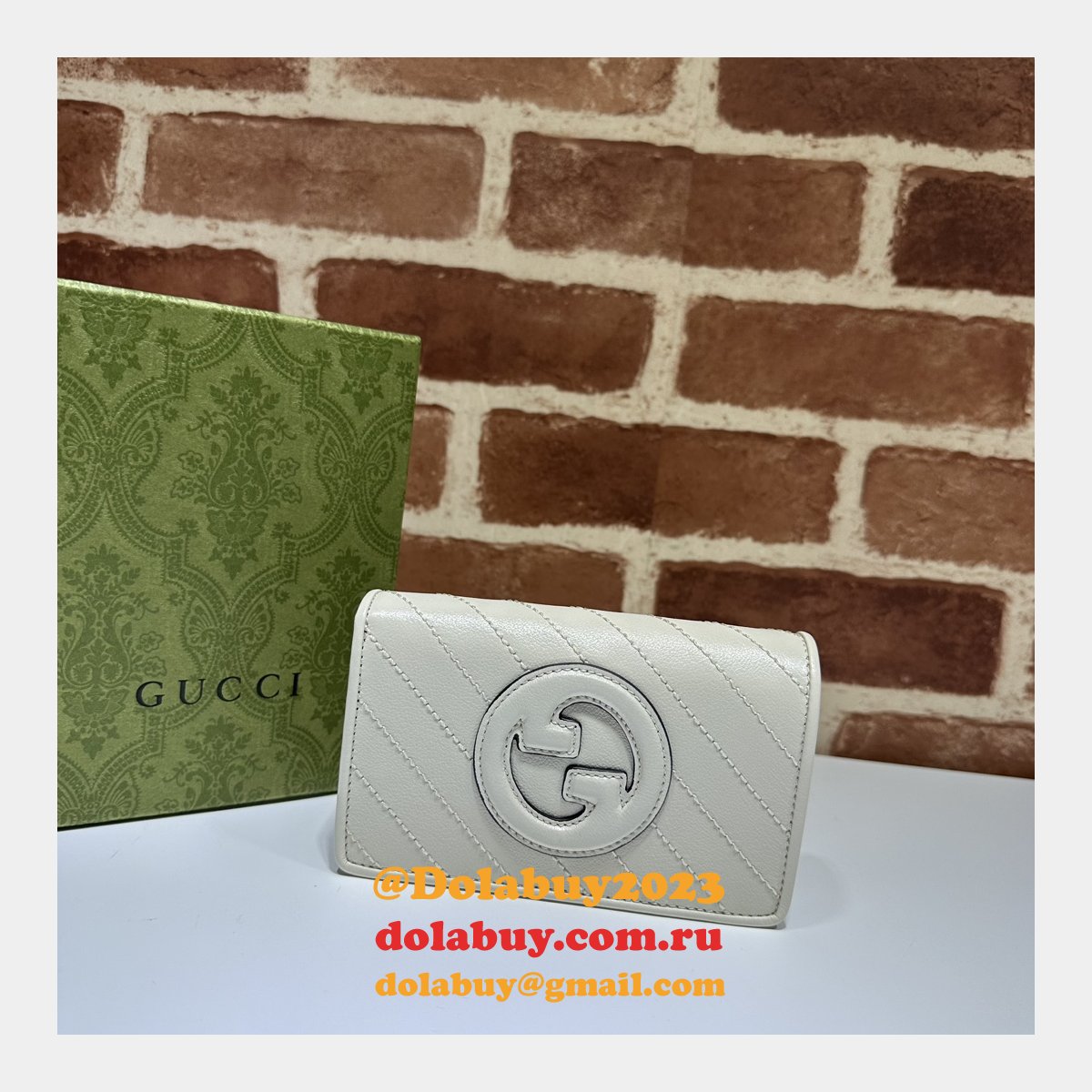 Gucci 760336 Blondie Compact Wallets Top Quality Replica Bag