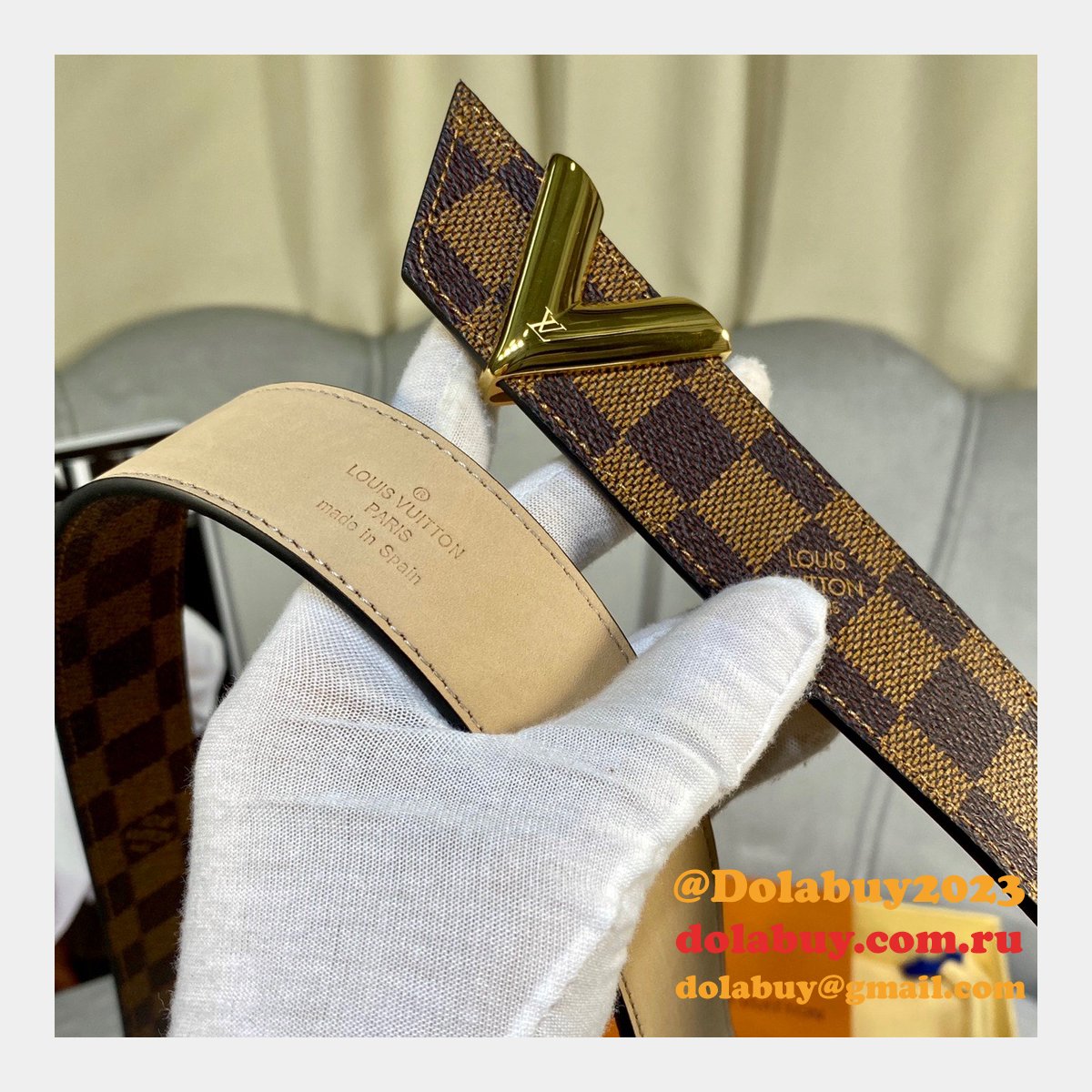 Louis Vuitton 35mm Belts Sale Cheap
