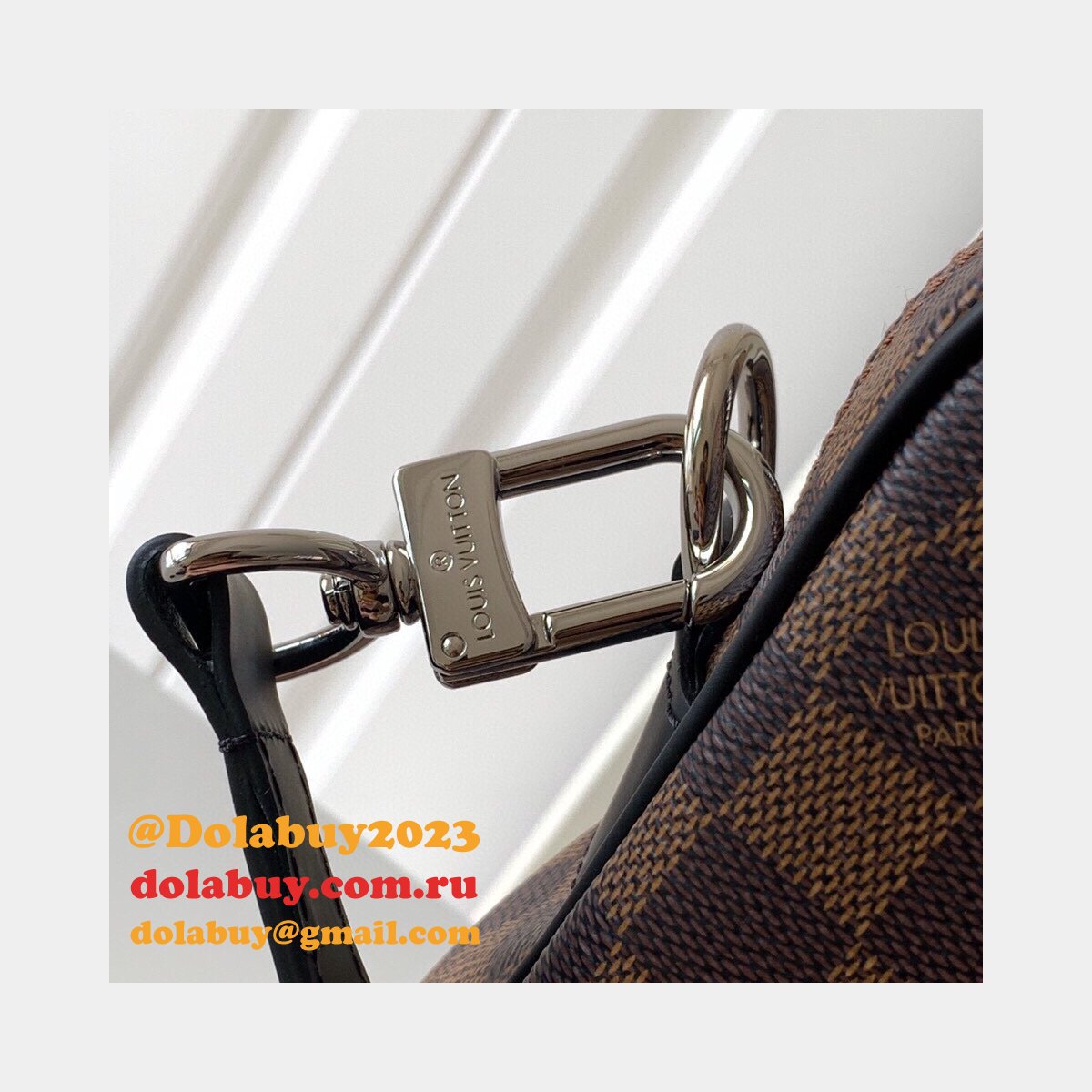 Louis Vuitton Porte-Documents Voyage PM Damier Ebene N41466