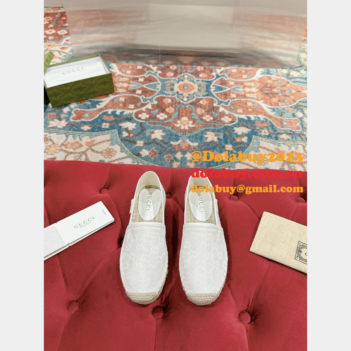 Duplicate Wholesale gucci Fashion ESPADRILLE