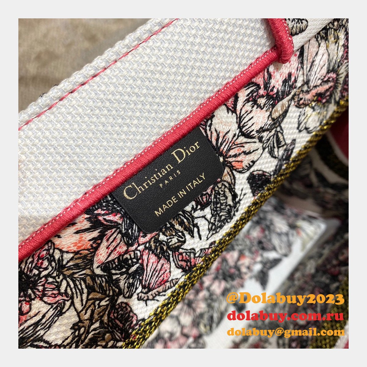 Cheap Christian Dior CD Book Tote Bag 36/41.5CM Fancy Bags Ru