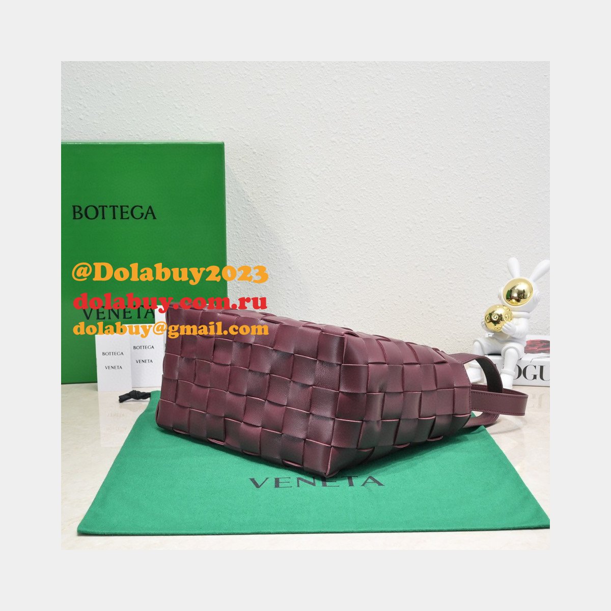 Designer Bottega Veneta 7466# High Quality Bowling Replica Bags