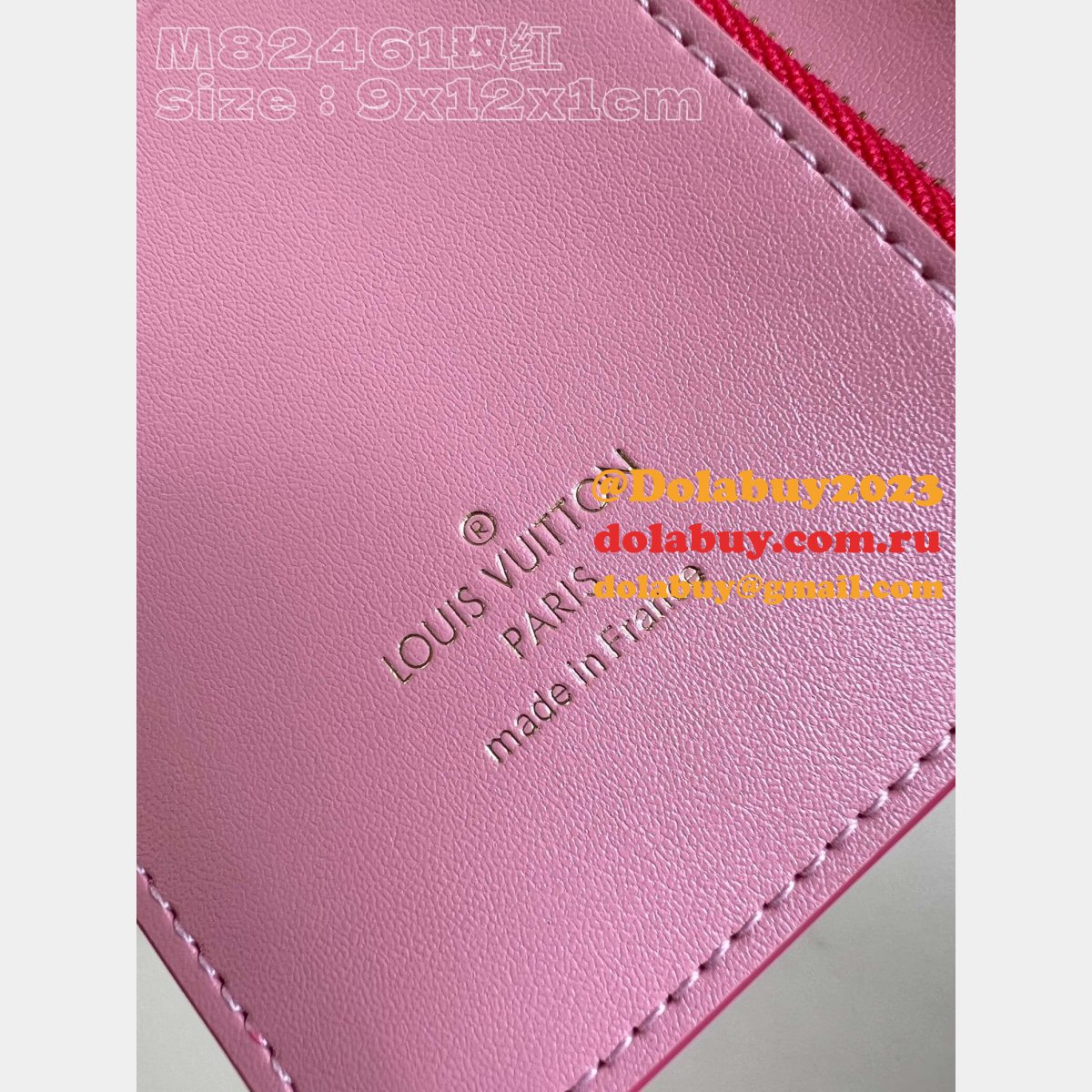 LV M82144/M82198/M82461/M81561 Vertical Compact Wallet Capucines