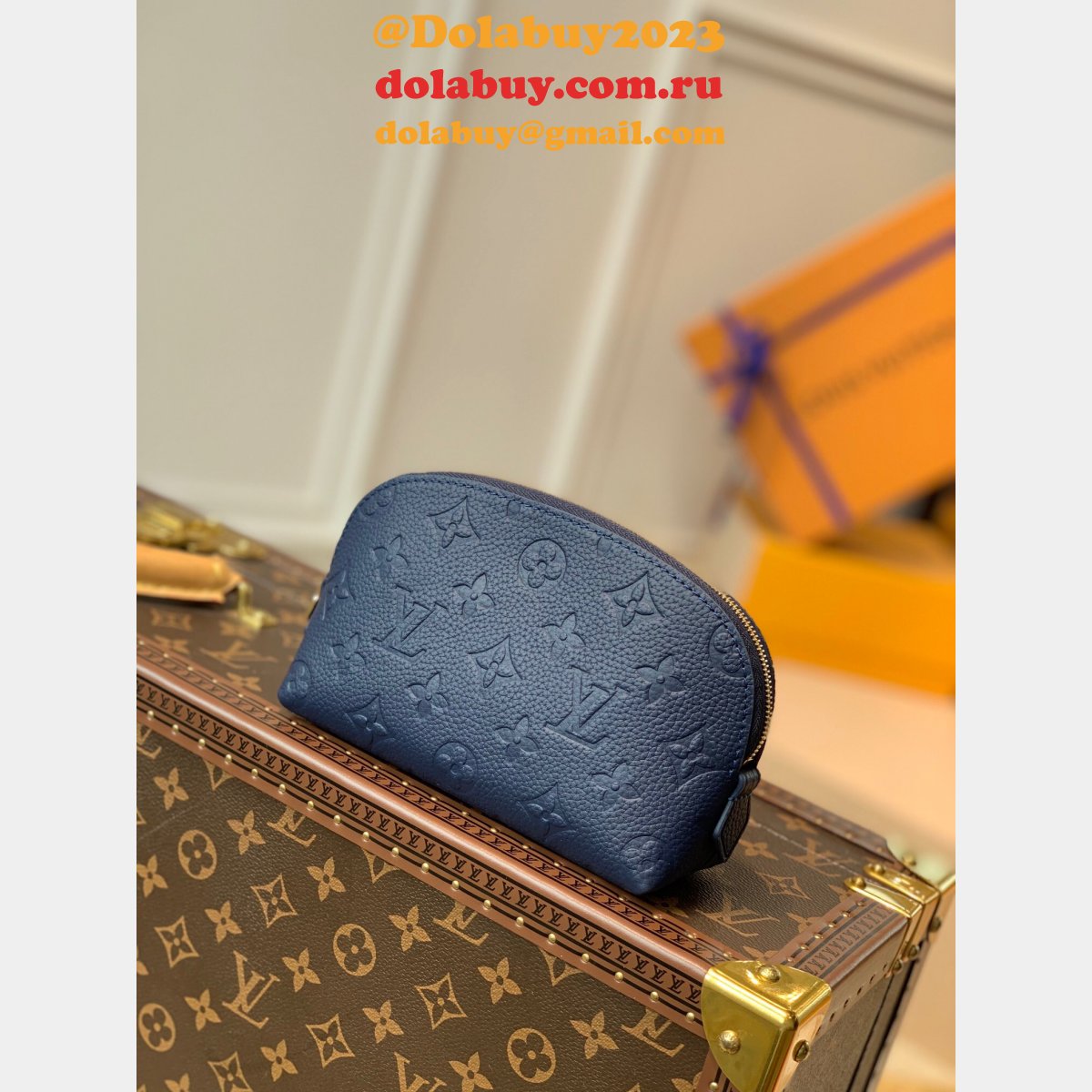 Louis Vuitton Fake M47515 Designer Makeup Bag Cosmetic Pouch