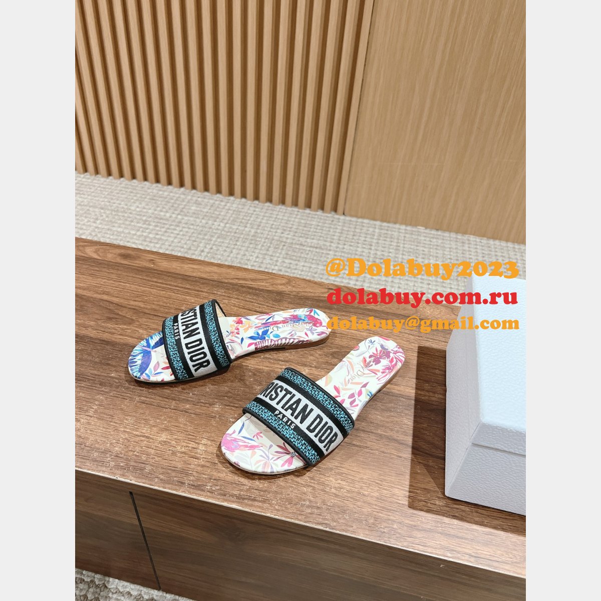 Top Quality Cheap Knockoff DIOR DWAY SLIDE