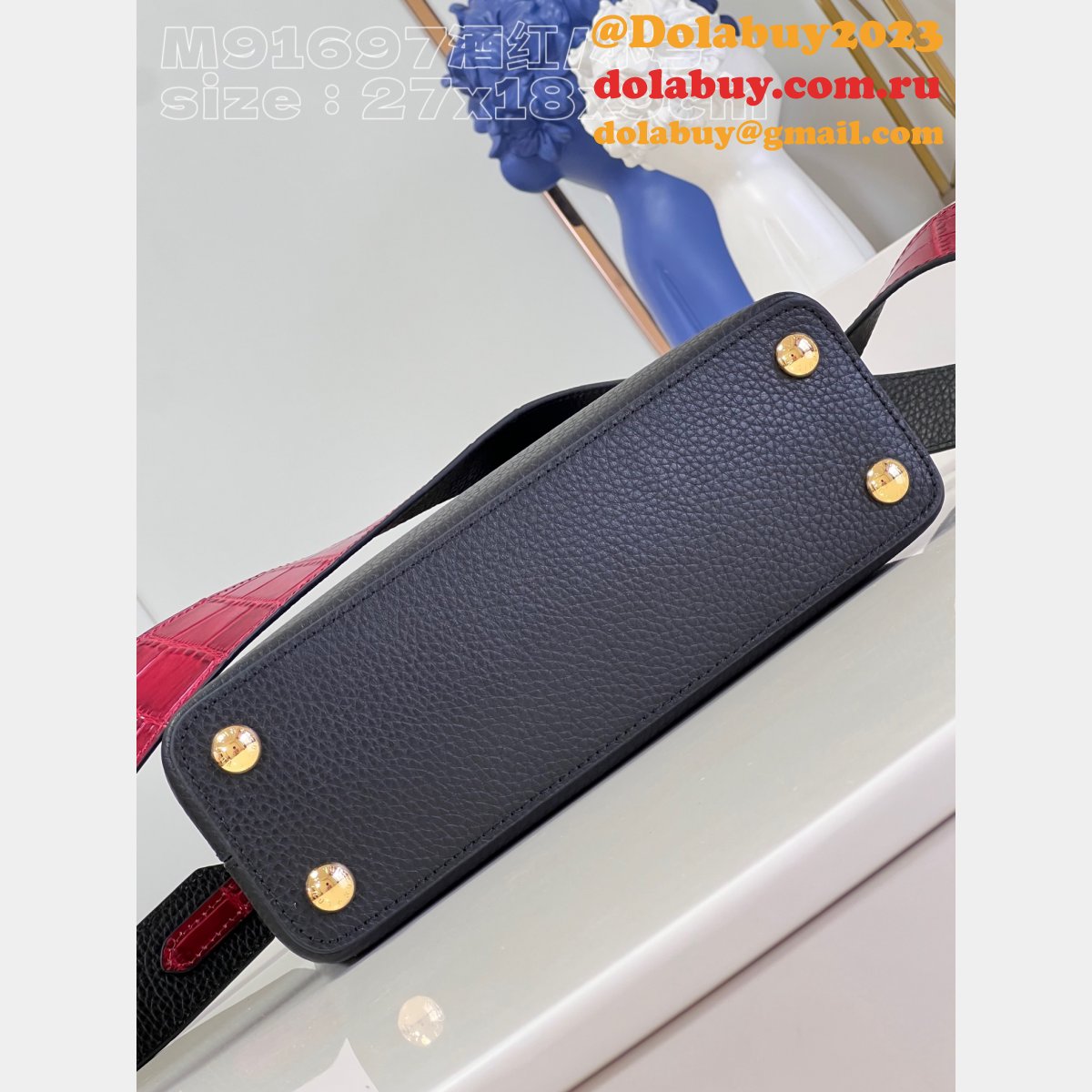 7 Star REPLICAS LOUIS VUITTON HIGH QUALITY M91697 CAPUCINES BAG