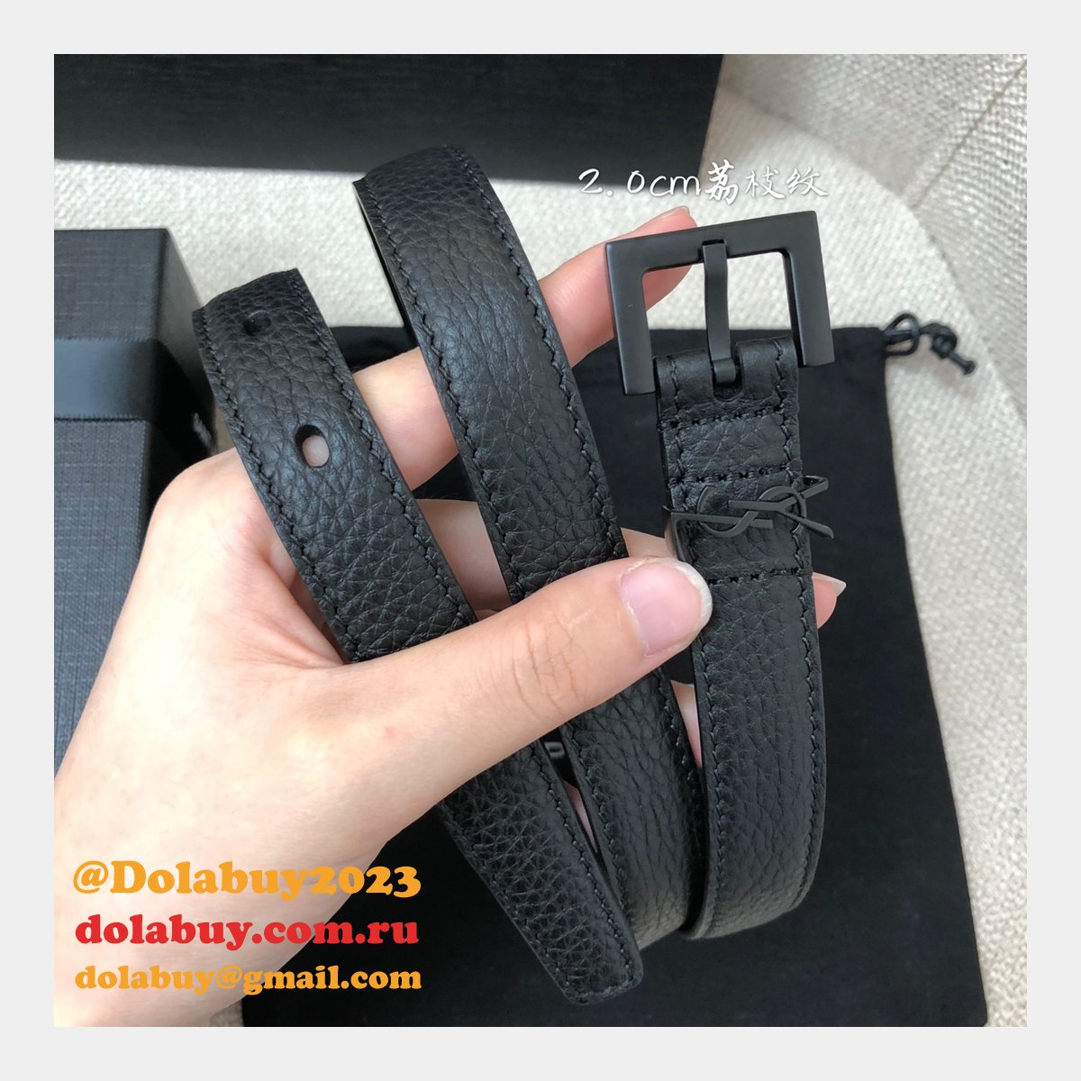 Top Quality UK Inspired SAINT LAURENT REPLICAS BELT
