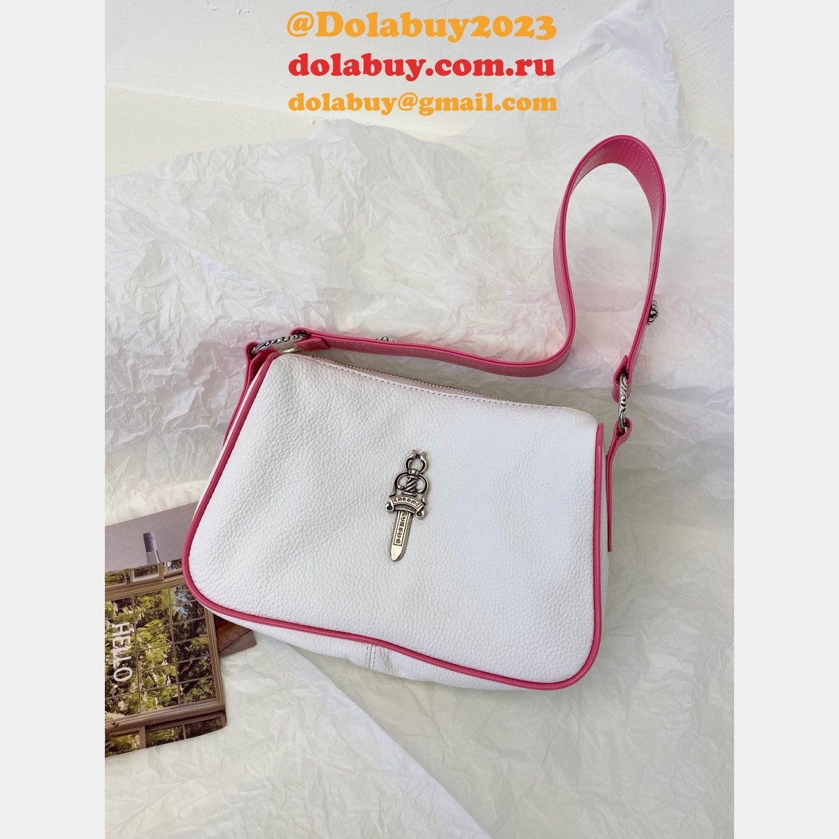 Best Chrome Hearts Replica Silver Hardware Chicken Nuggets Bag