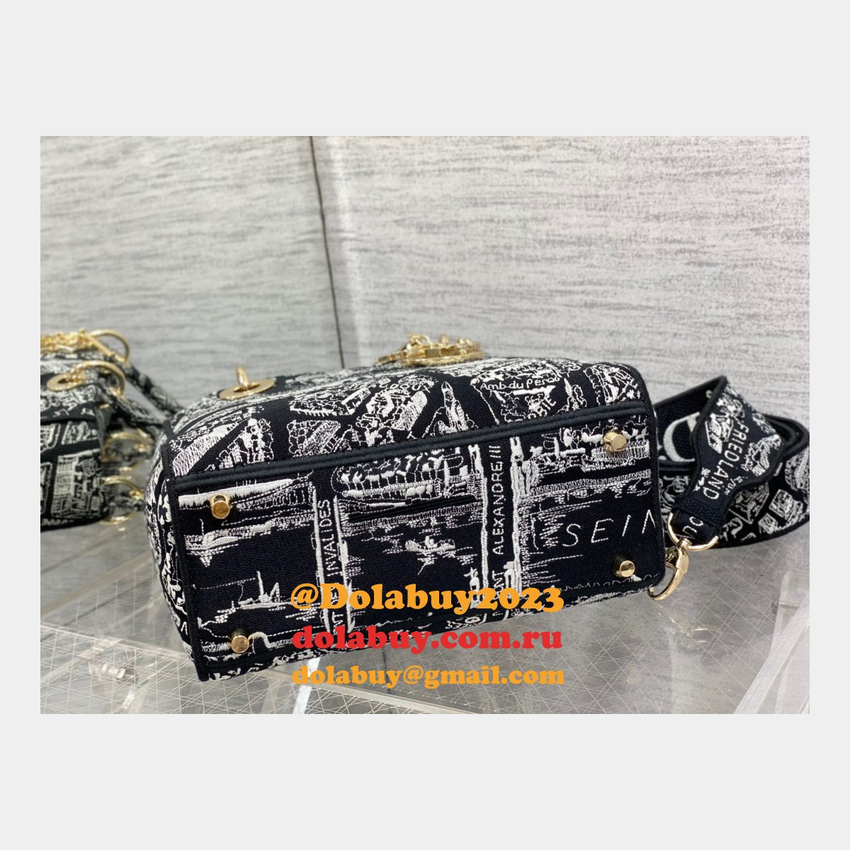 Top Quality Lady Christian Dior 24CM Bag Replicas Sale