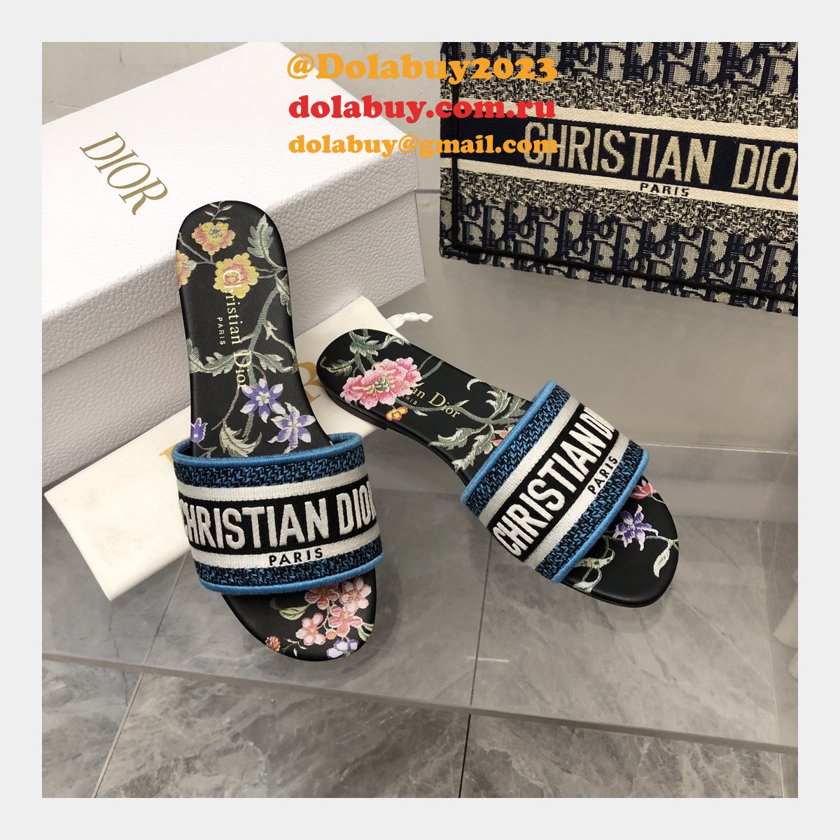 Buy Dior Sell online Best Quality Replica Sandals Shoes