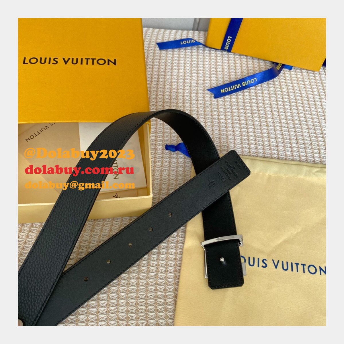 The Best Price High Quality Replica Louis Vuitton 35mm Belts