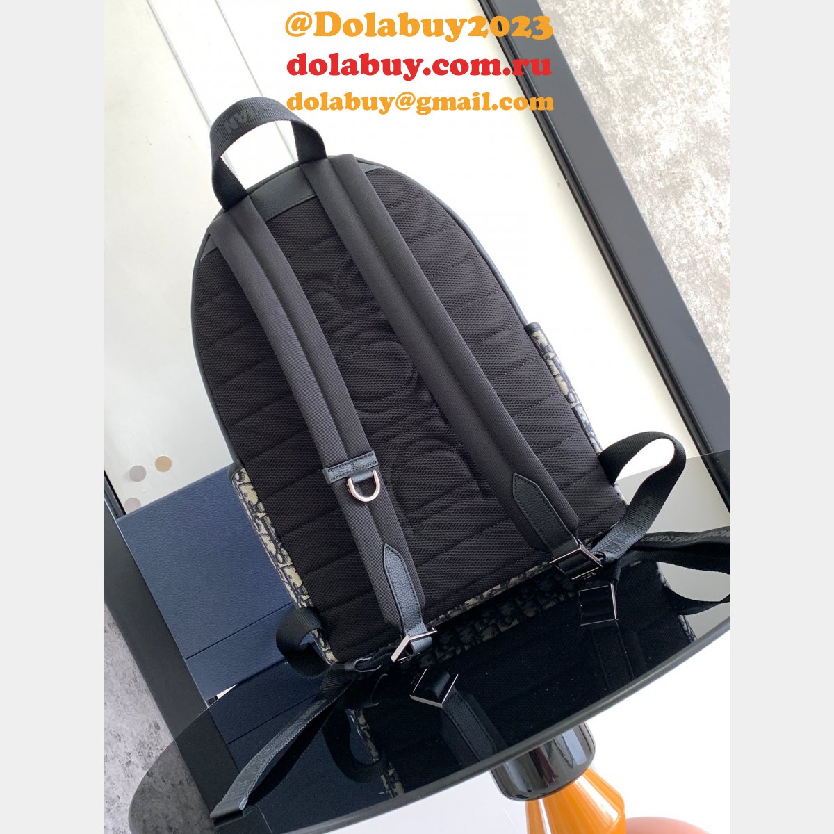 Christian Dior Designer Oblique Backpack 8012 Replica Store Dolabuy