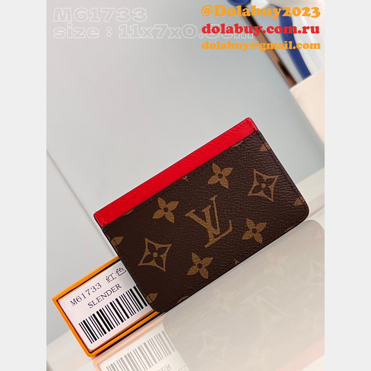 Card Holder M61733 1:1 Mirror Louis Vuitton Copy Bag