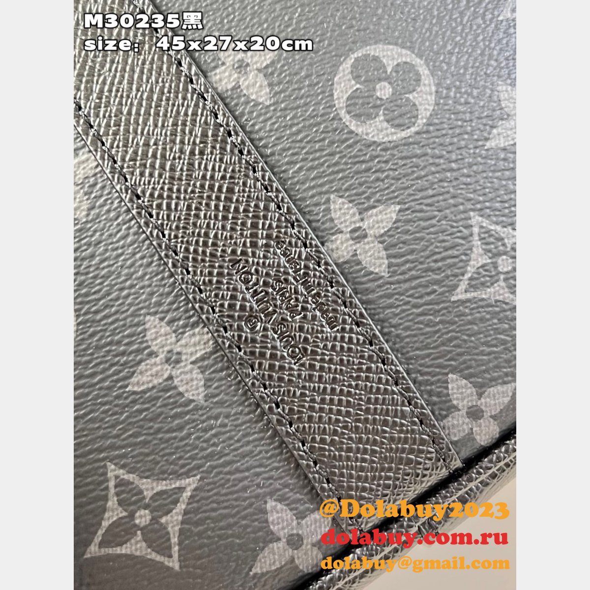 Louis Vuitton Travel Replica M30235 Keepall Bandoulière 45 Monogram Eclipse
