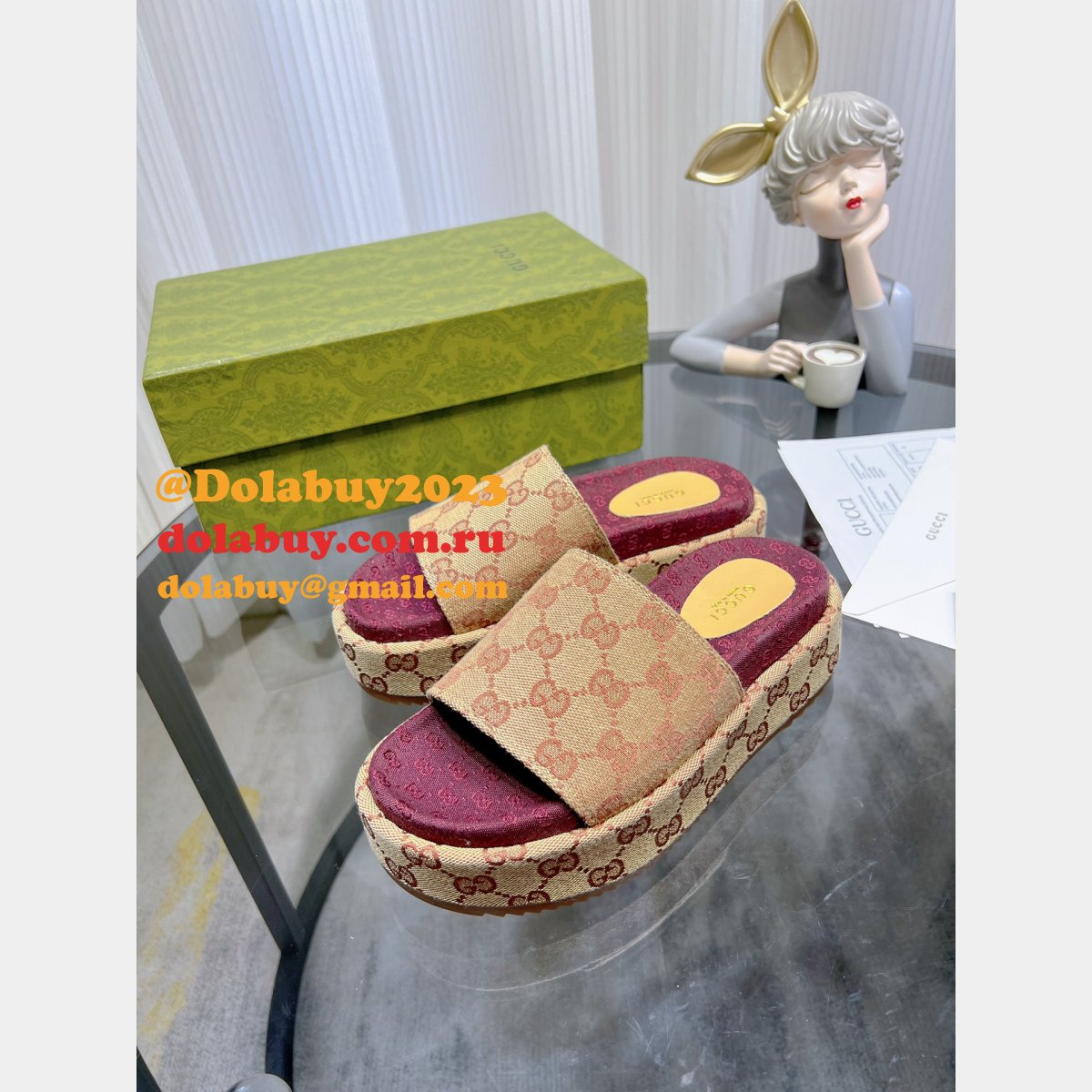 buy G*u*i replica cheap high quality sandals online