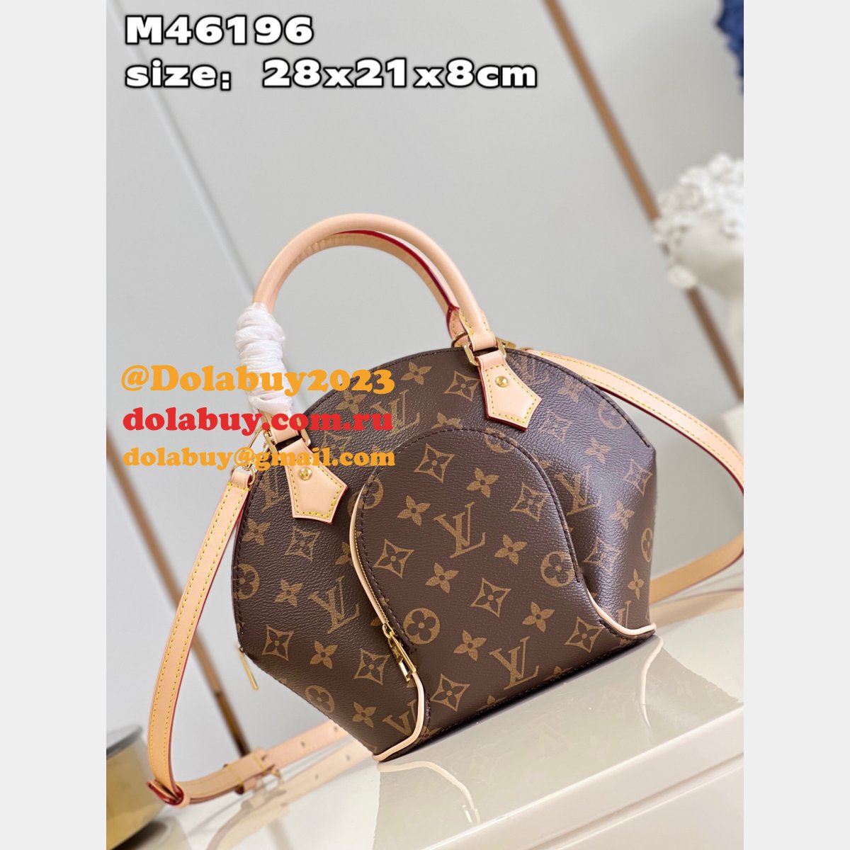 Ellipse Designer Louis Vuitton Replica Monogram M46196 Bag