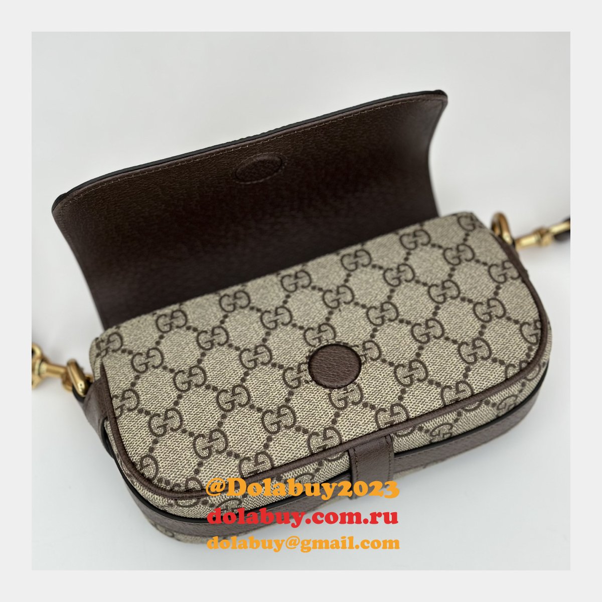 Gucci 1:1 Replcia Ophidia Super Mini Shoulder Quality 795466 Bag