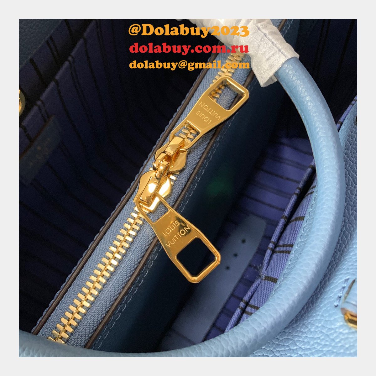 Louis Vuitton Top Quality M41048/M42746/M44931 Montaigne MM Monogram Empreinte Leather