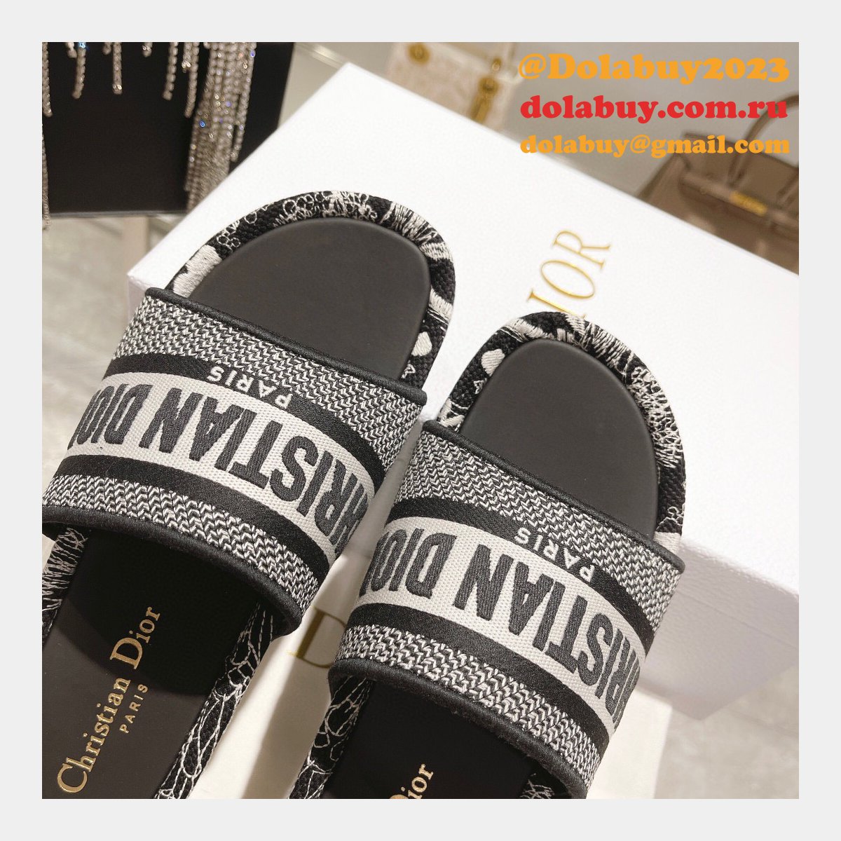 Christian Dior Buy high quality Dior replica shoe online