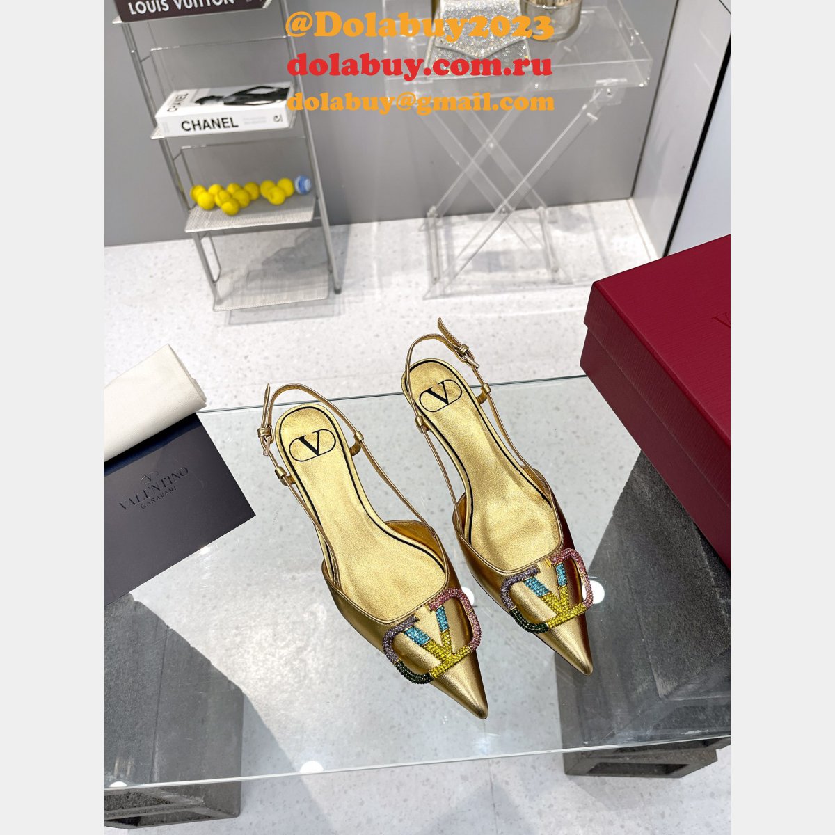 Get 1:1 High-Quality Valentino High heel Replica Shoes at Cheap Price