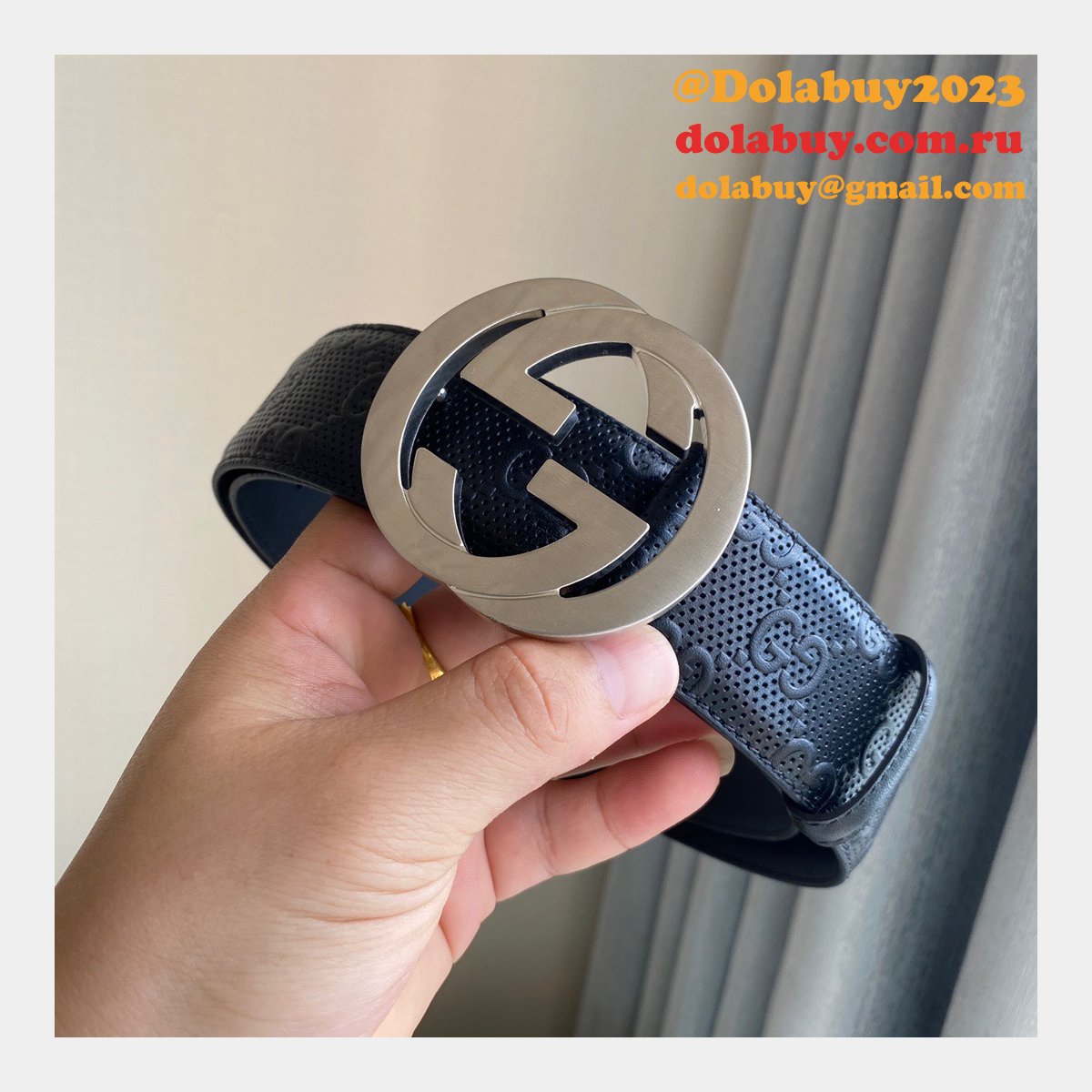 Luxury Fashion Gucci Belt 3.8cm Perfect Sale