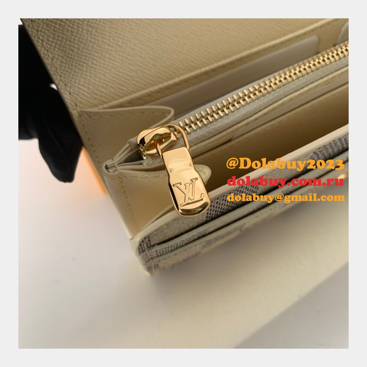 High Quality LV N60114 Damier Azur Canvas