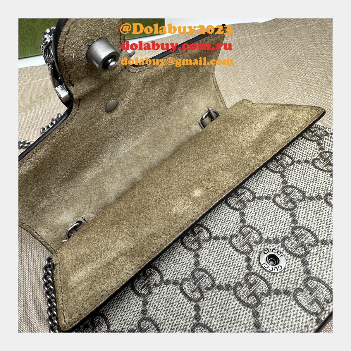 Dionysus Top Handle Gucci 1:1 Mirror 752029 Replicas Bag
