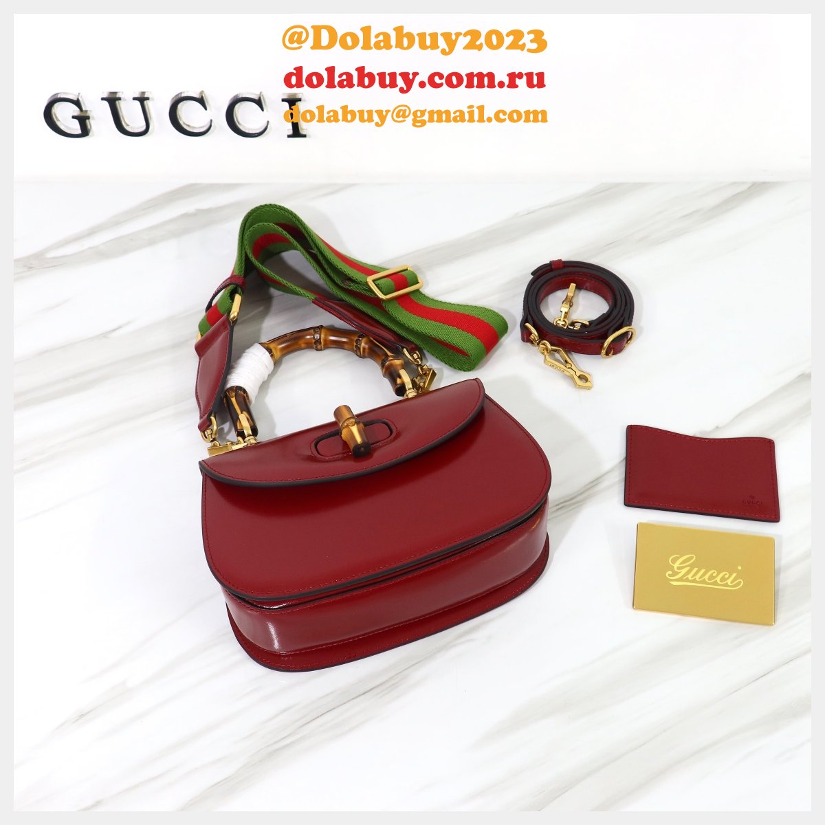 Top Quality Gucci Bamboo 1947 Small Top Handle Bag #675797