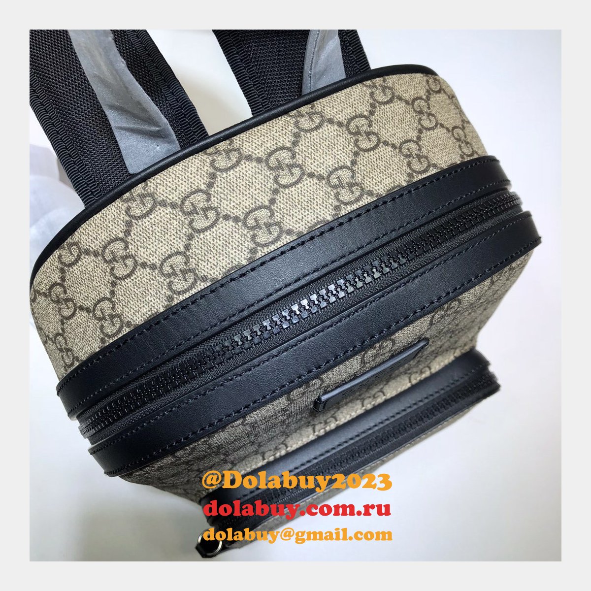 G*u*i high quality replica 429020 gg monogram supreme backpack bag