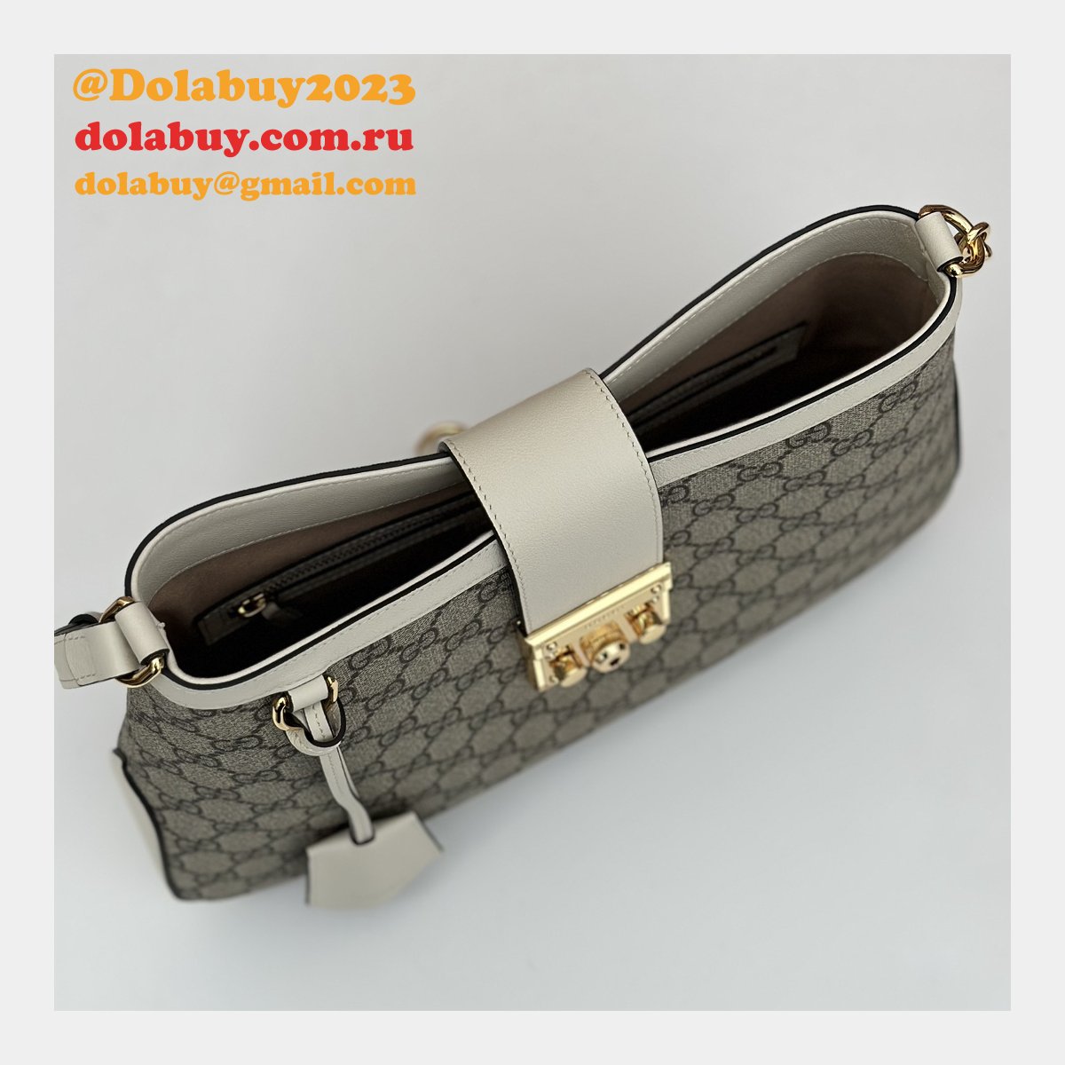 Chain Luxury Best 795113 Gucci Padlock GG Replicas Shoulder Bag