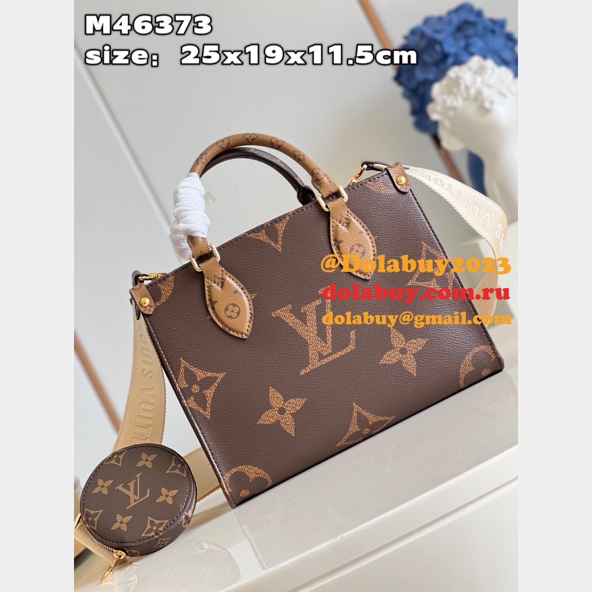 OnTheGo Knockoff Louis Vuitton M46373 Autres Toiles Monogram Bag