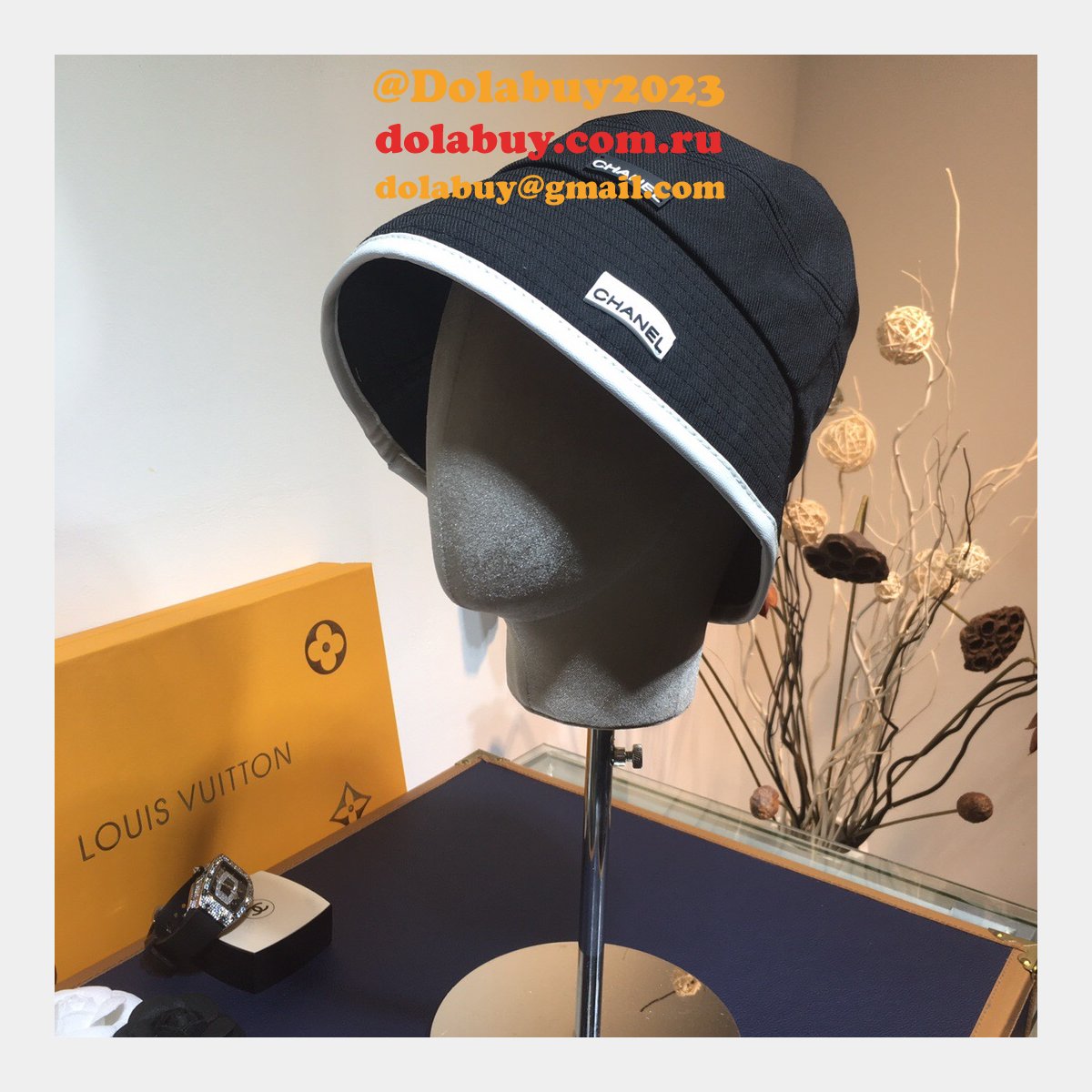 UK CC Replica Fisherman hat small brim wild hat type