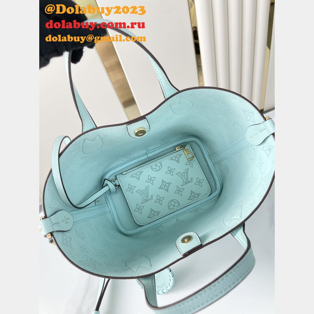 LOUIS VUITTON BLOSSOM NEVERFULL tote small bag M24930