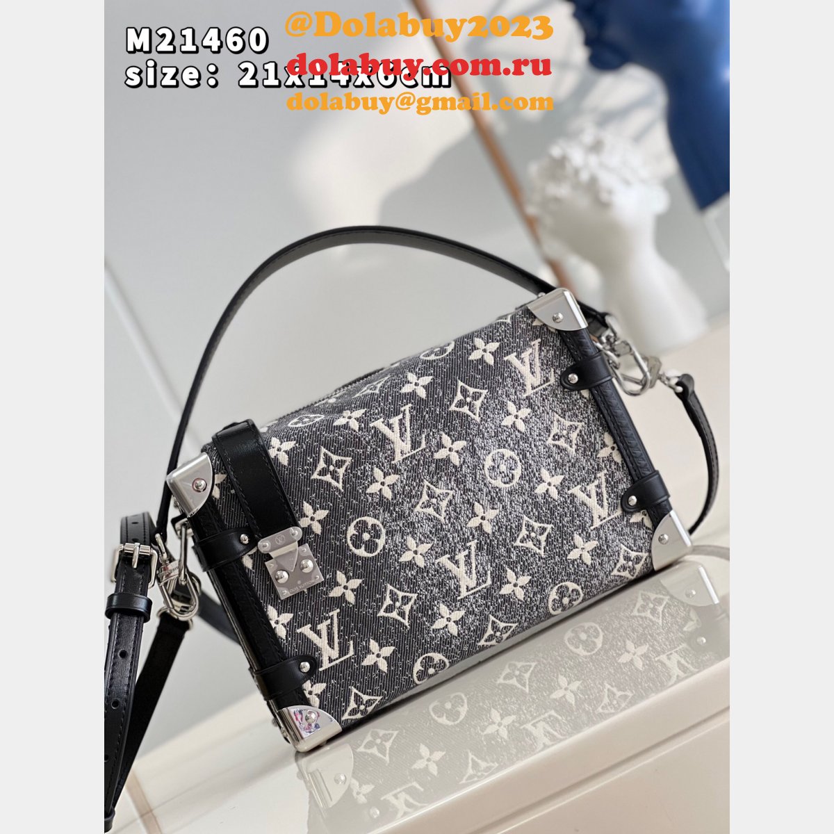Designer Louis Vuitton Fashion M21460 Side Trunk Autres Toiles Monogram Bags