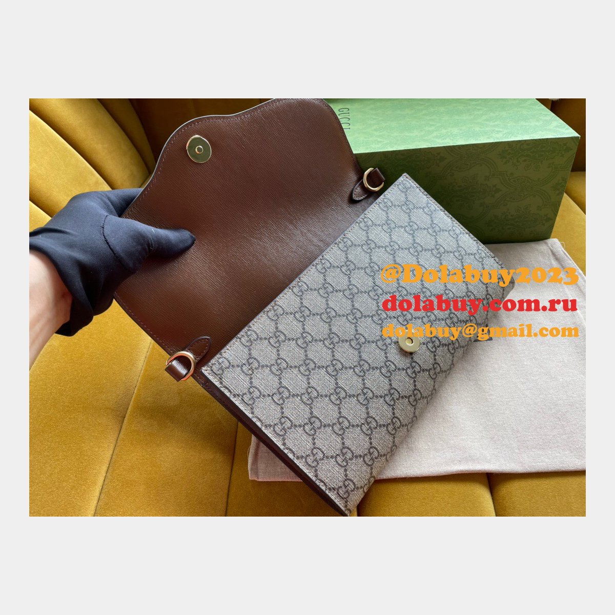 where to buy the best replica G*u*i 677286 horsebit 1955 small bags