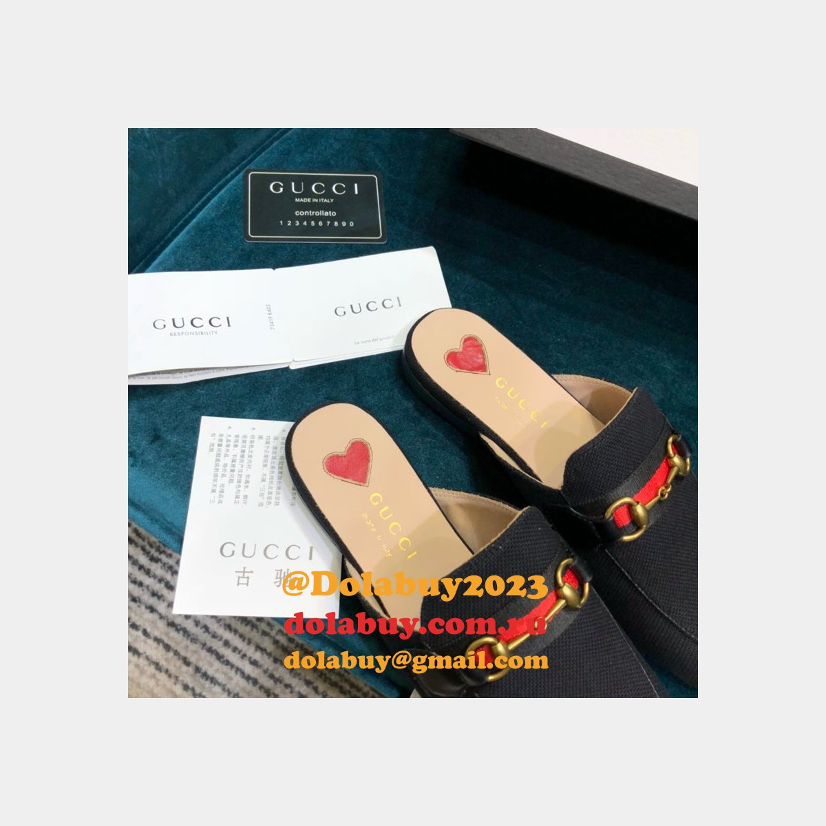 top G*u*i loafers slipper 0010