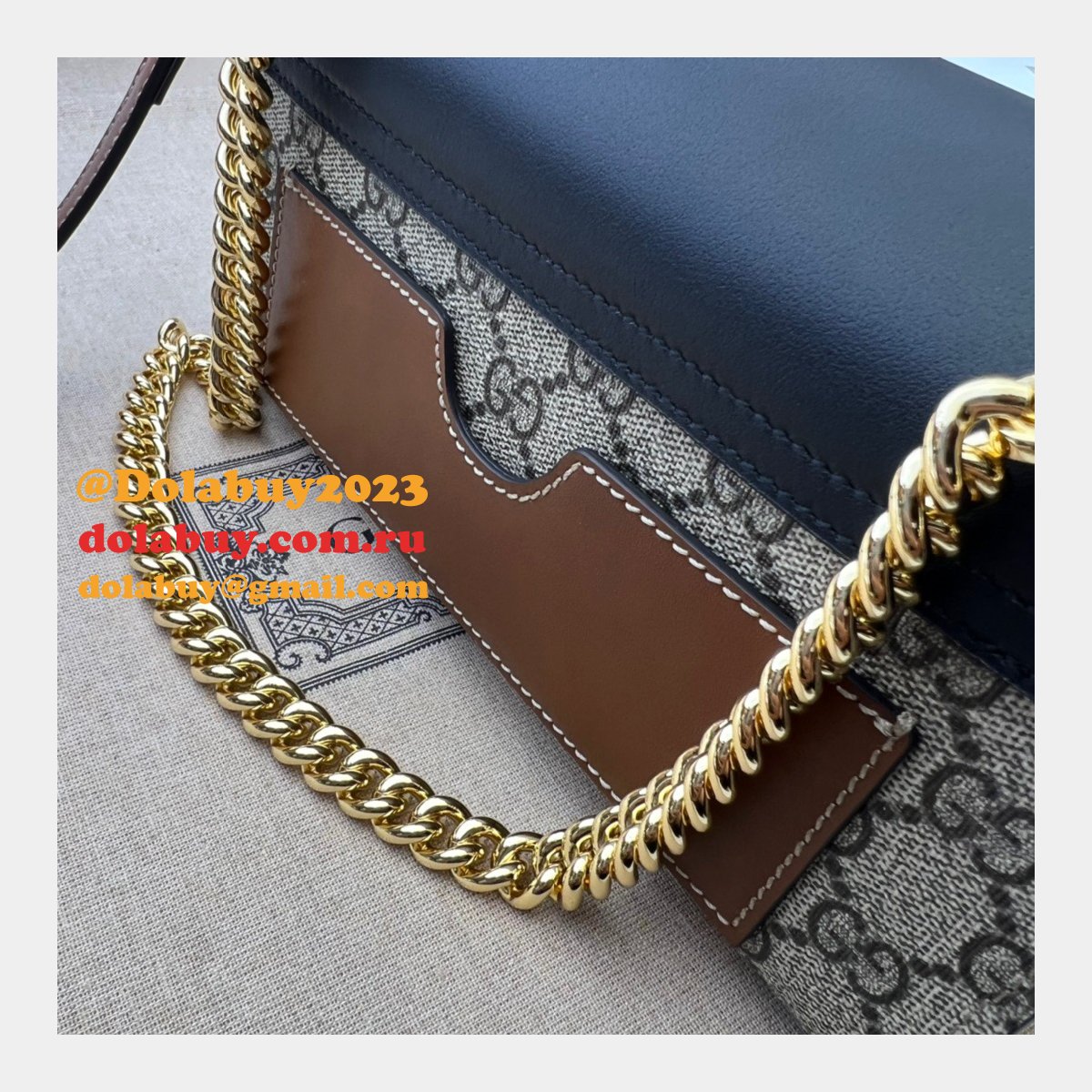 Quality Gucci Replica Padlock Chain 735103 Shoulder Bag