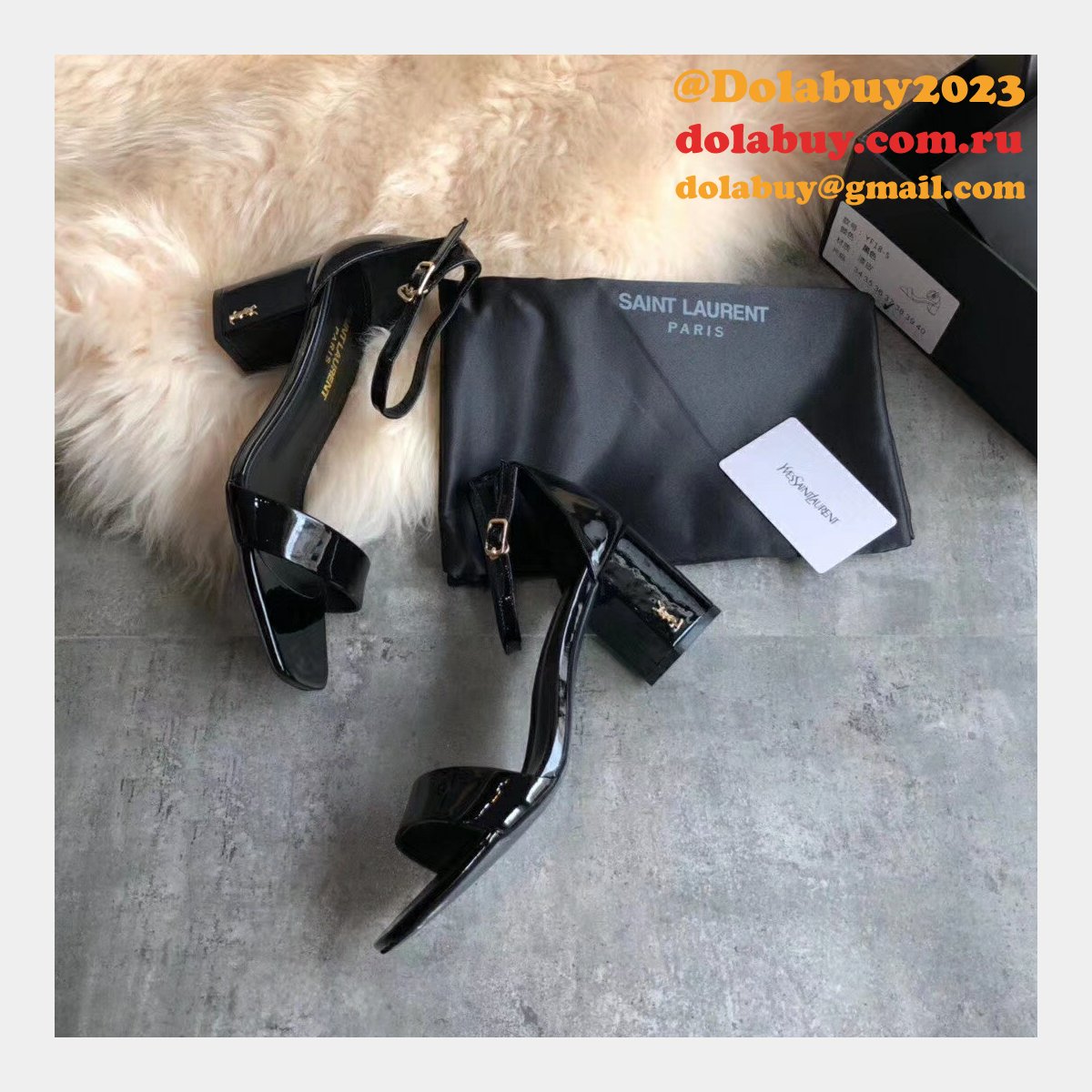 Saint Laurent Sandals 002