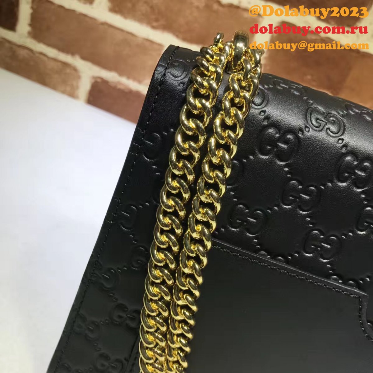 Replica 7 Star Gucci Padlock medium GG shoulder 409486 bag