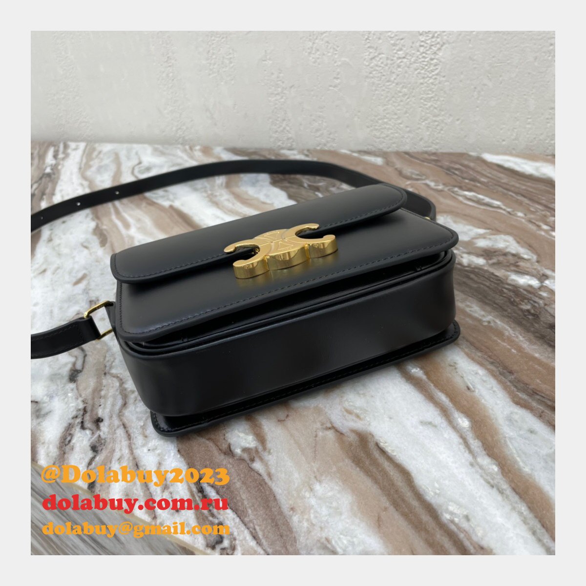 Celine Replica Knock Off Triomphe Micro Luggage 18.5 cm Handbags