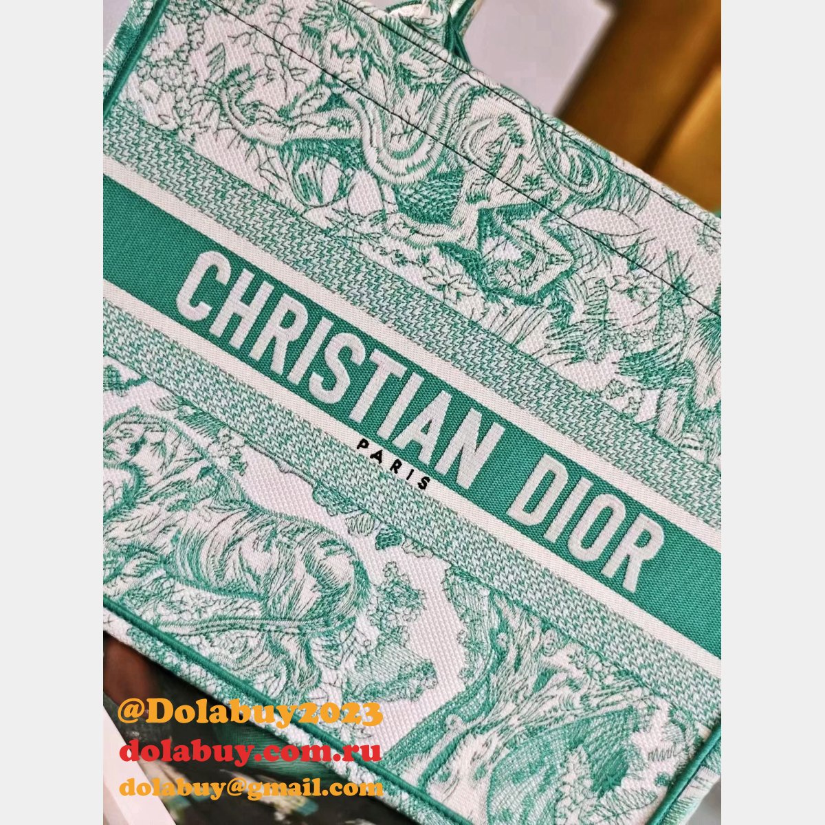 Top Quality Christian Dior Paris Reverse book Tote